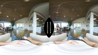 BRAZZERS - A Yoga Exercise Fastly Turns Into A Steaming 3 way For Roomies Aubree Valentine & LaSirena69