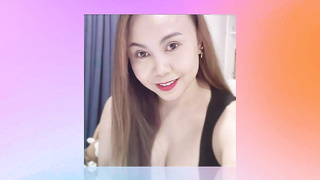 Real Thai wifey gargles and boinks doggy style