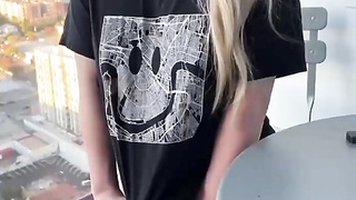 Platinum-blonde Honies Coco Lovelock And Haley Spades In San Diego