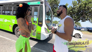 After Picking Up The Actress On The Street The Brazil, He Took Her To His Guest room To Have A Fine Pummel - Mih Ninfetinha