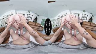 UP CLOSE VR - POINT OF VIEW Voluptuous Charlotte Sins In Underwear Lets You Poke Her Moist Vagina On Your First-ever Rendezvous