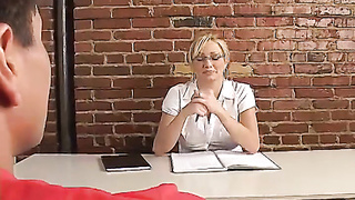 Ms. Leigh Boinking In The Classroom With Her - Tiffany Leigh