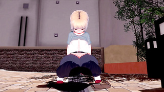 THREE DIMENSIONAL MANGA PORN - IMMENSE-BOOBED HOTTY - FABULOUS BUTT-CHEEKS - GIGANTIC BUTT pornography