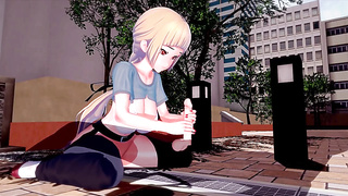 THREE DIMENSIONAL MANGA PORN - IMMENSE-BOOBED HOTTY - FABULOUS BUTT-CHEEKS - GIGANTIC BUTT pornography