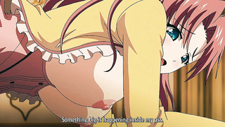 Rosy-Haired Bombshell Likes Onanism and Ass-fuck