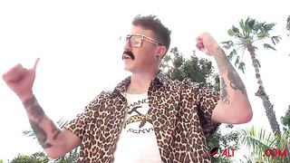 Curvy brown-haired is anxious for a tough man rod