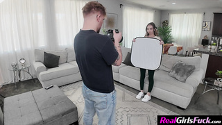 Brilliant Knocker Blondie Boinks Behind The Vignettes - Mega-slut Bri