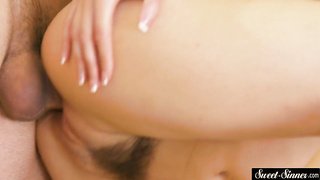 Handsome step-sister pussyfucked intensively