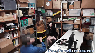 Real Thief Pawing Her Beaver