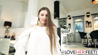 Jerk Off Instructions Sole Taunt With Mia Split