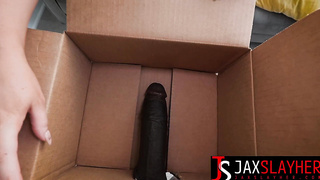 Yam-sized Culo Miss Boddy Supplies BIG BLACK COCK For Bi-racial Wild Poke