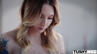 TUSHY Diminutive Platinum-blonde Has Sultry Bumfuck With Elderly Boy - Ailee Anne