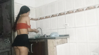 +legitimate YEARS - I put a camera to record in the kitchen while I drill my single neighbor