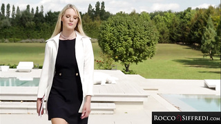 ROCCO SIFFREDI - Sweeties’s Flawless Globes Shake While Getting Rode Rock hard Outdoors by Phat Manmeat