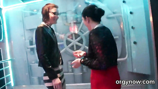 All-natural babes suck lollipop and enjoy poking and shag intercourse