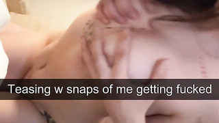 nineteen yr senior Teenie Cuckold on BOYFRIEND in School dormitory, Snapchat Compilation