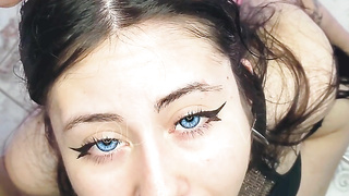 Dherlydoll Takes All My Salami in Her Gullet and Then Gulps My Super-fucking-hot Jizz