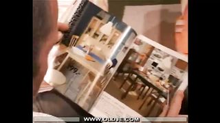 Older fellow porking bony nubile