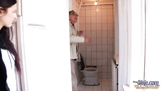 Ultra-Cute youthfull gal deep-throating aged man sausage