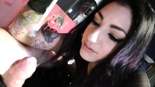 Female Dominance Dominatrix Cybill Troy Spunk Extraction Trussed Gimp Manmeat with Sounding