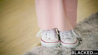 BLACKED Puny Riley Reid Attempts Massive Ebony Manstick In Her Donk