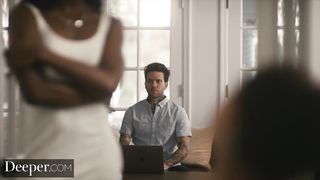 Deeper. Ana Foxxx Entices and Pokes her Friend’s Spouse