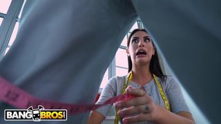 BANGBROS - Buxomy Taylor August Ames to satisfy her Thick Pipe Customer