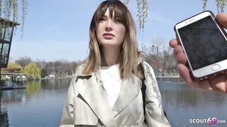 GERMAN SCOUT - DEEP ASS FUCKING FUCKFEST FOR FLOPPY MILK CANS TEENAGE KRISTIN AT STREET AUDITION
