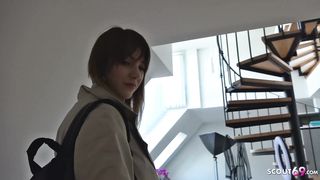 GERMAN SCOUT - DEEP ASS FUCKING FUCKFEST FOR FLOPPY MILK CANS TEENAGE KRISTIN AT STREET AUDITION