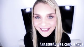 GABBIE CARTER REVEALS HER MAGNIFICENT UDDERS WHILE TOYING WITH GIANT CHISEL