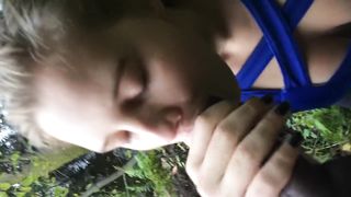 Adorable Milky Teenie vs BIG BLACK COCK