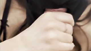 I grind the pillar to my Sir while I'm blinded after he slapped me rock-hard