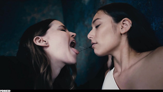 Giant Crazy Witch Codi Vore Turns Shelena Into Super-naughty Girl/girl Before Unbirthing Her