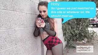 Gothic Latina Holly Hendrix's Wild & Moist Bunghole Destroying!