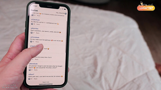 Kinky Step Sister-in-law Taunts Brother with Nudes!
