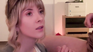 CUCK-CEPTION: blowing my bf to a vid of me plumbing another dude (MONSTROUS FACIAL CUMSHOT)