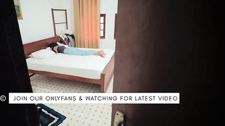 අනේ නංගිට කියන්න එපා! මගේ බිරිඳගේ නංගි කාමරේට යද්දි කාමරේට රිංගන එකේ සුපිරි සතුටMy Wifey's Step-sister