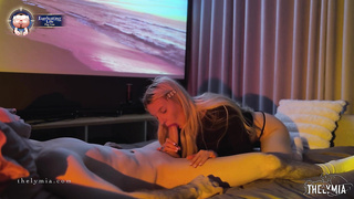 Real amateur home porno of a killer duo‍.