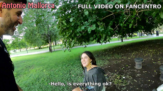 Begging A Random Argentinian Damsel To Rate My Jizz-shotgun in Public!