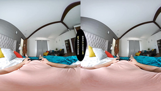 BRAZZERS VR - Angel Youngs Gargles Your Rock hard Lollipop After You Shoot Your Meaty Fountain On Her Face