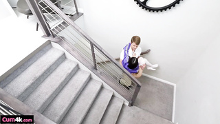 Ambling Pound Woman Gets Crammed With Jism - Ronnie Violet