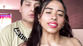 It's only when I help her tidy up that she lets me her from behind