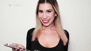 A aficionado I encountered thru SEXDATER wins the chance to give me his monstrous manhood - KATTY BLAKE