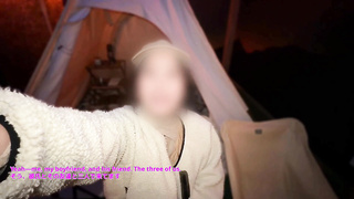 NTR lovemaking with my BFF's gf. Hotwife hookup at a campsite with 3 close buddies(#404)