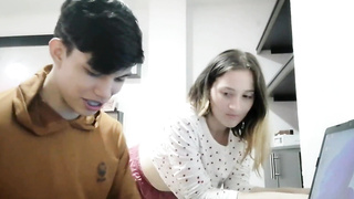 I HAVE TO ASK VI NEIGHBOR THE COMPUTER FOR HELP AND PAY HIM WITH FUCK-FEST PART 1