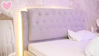 Stella puts her thumbs in her vag and it gets raw