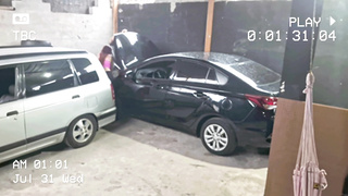 Young Dame Takes Her Camper to the Mechanic and Humps the Worker