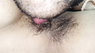 Underarm hair gobbling