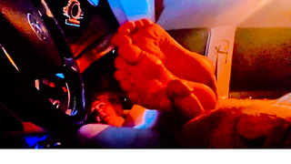 My neighbors warm sandy-haired wifey slinks out to my car again for some astounding sole job activity.