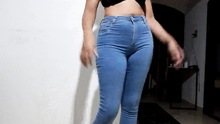 Dancing and Leisurely Taking off Her Clothes - Striptease